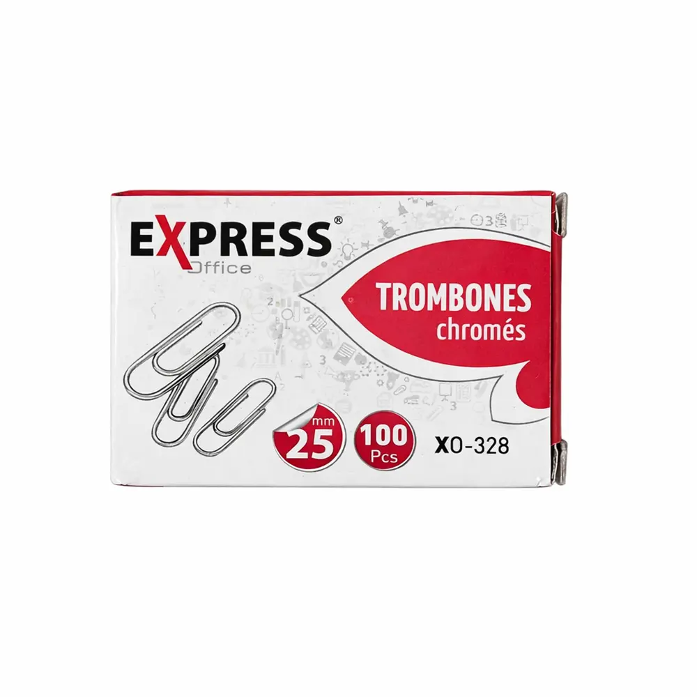 Boite Trombones Express Xo-T328 25Mm