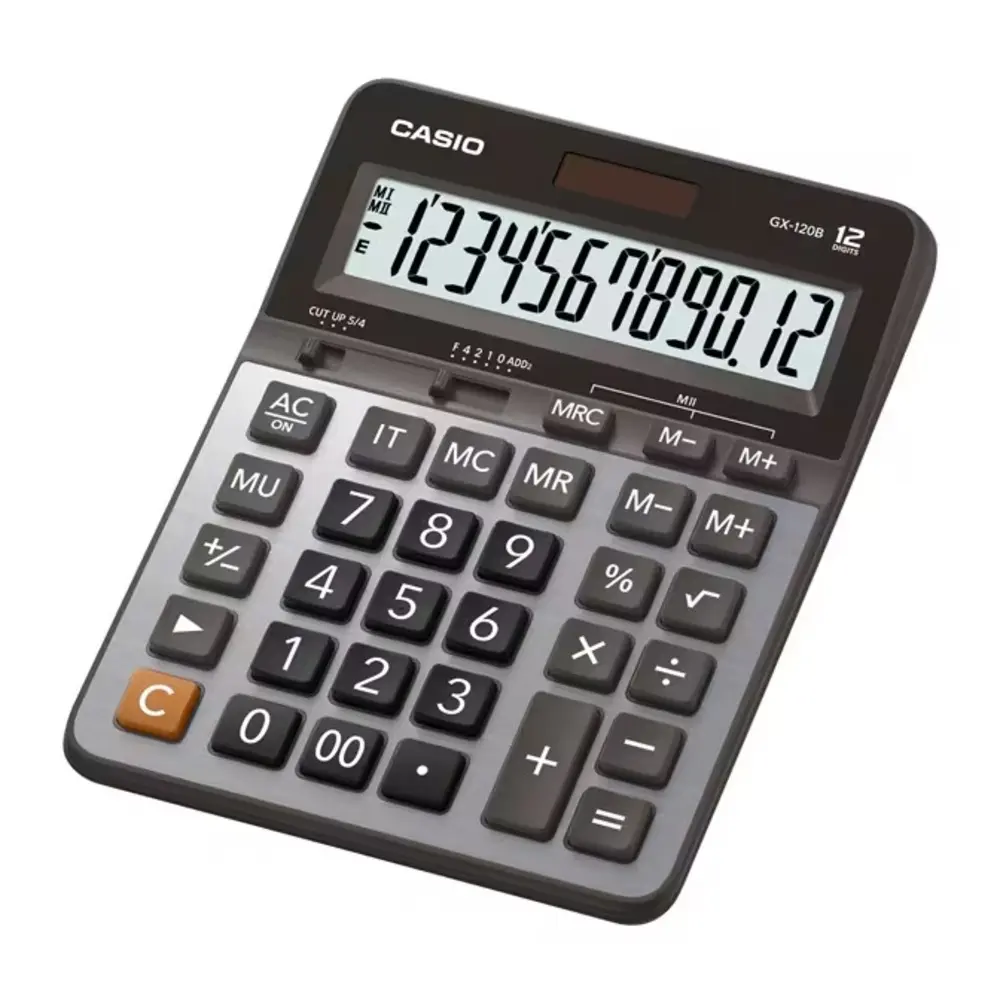 Calculatrice Casio GX-120B-W-DC