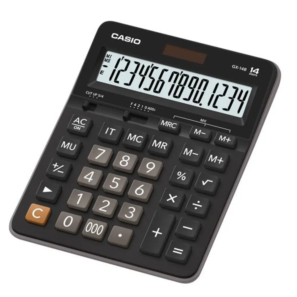 Calculatrice Casio GX-14B-W-DC 14 Digits