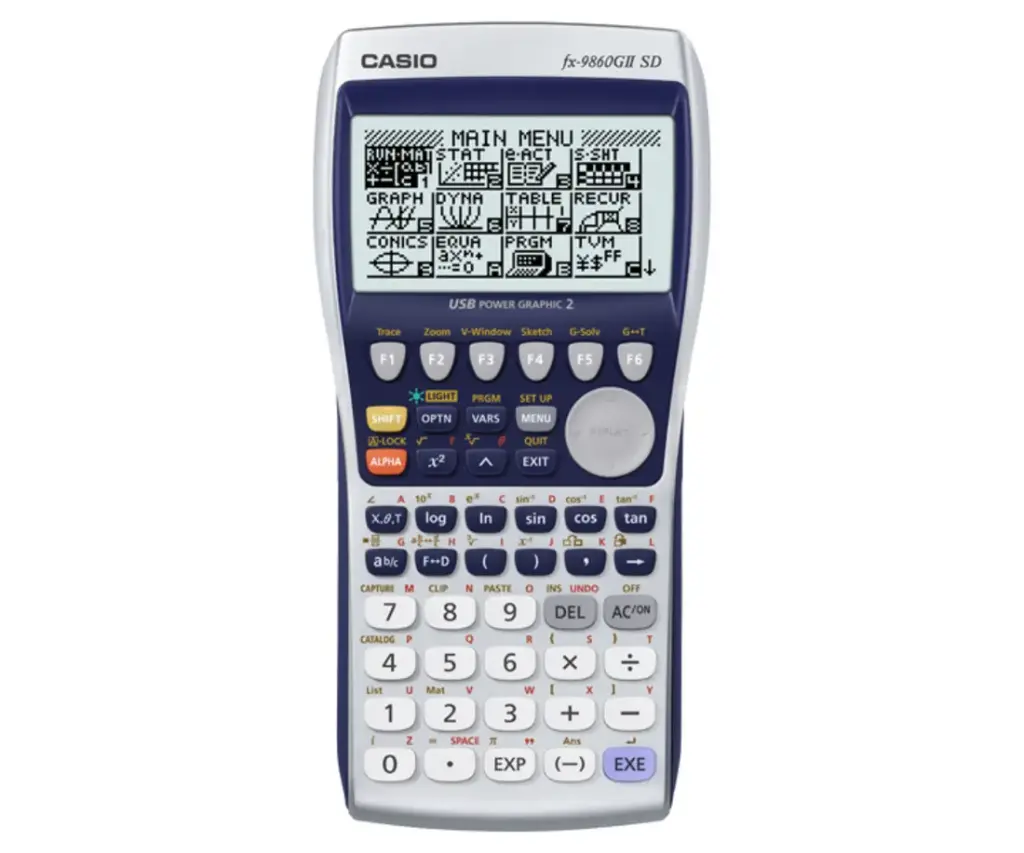 Calculatrice Casio Scientifique Graphique FX-9860GII SD
