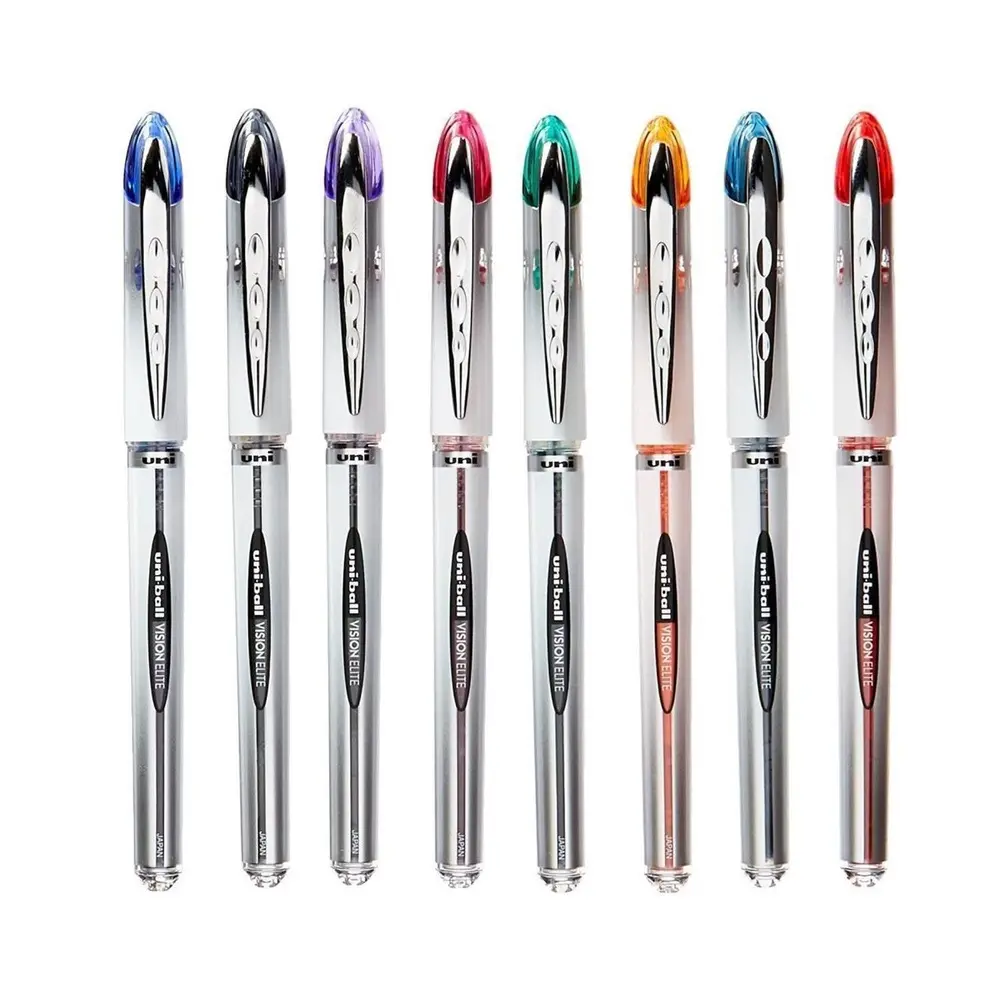 Stylo Uni-ball Vison Elite UB-200 Roller Ball 0.8 MM Wine 148700