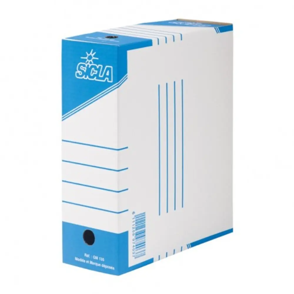 Boite Archive Sicla Gm135 Cartonnée