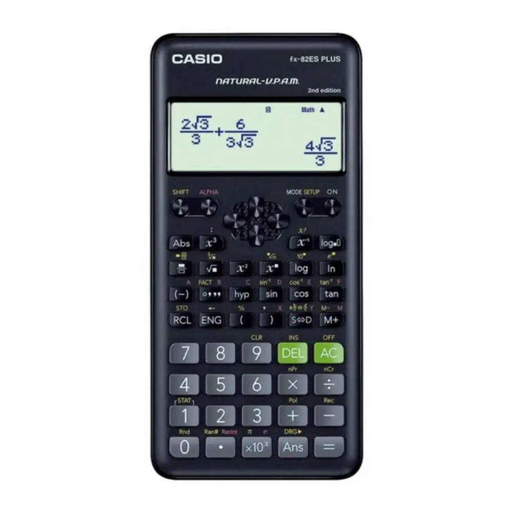 Calculatrice Casio FX-82ES Plus 2nd Noir