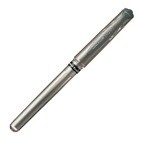 Stylo Uniball Signo UM-153 Roller Pen 1.00 MM Silver