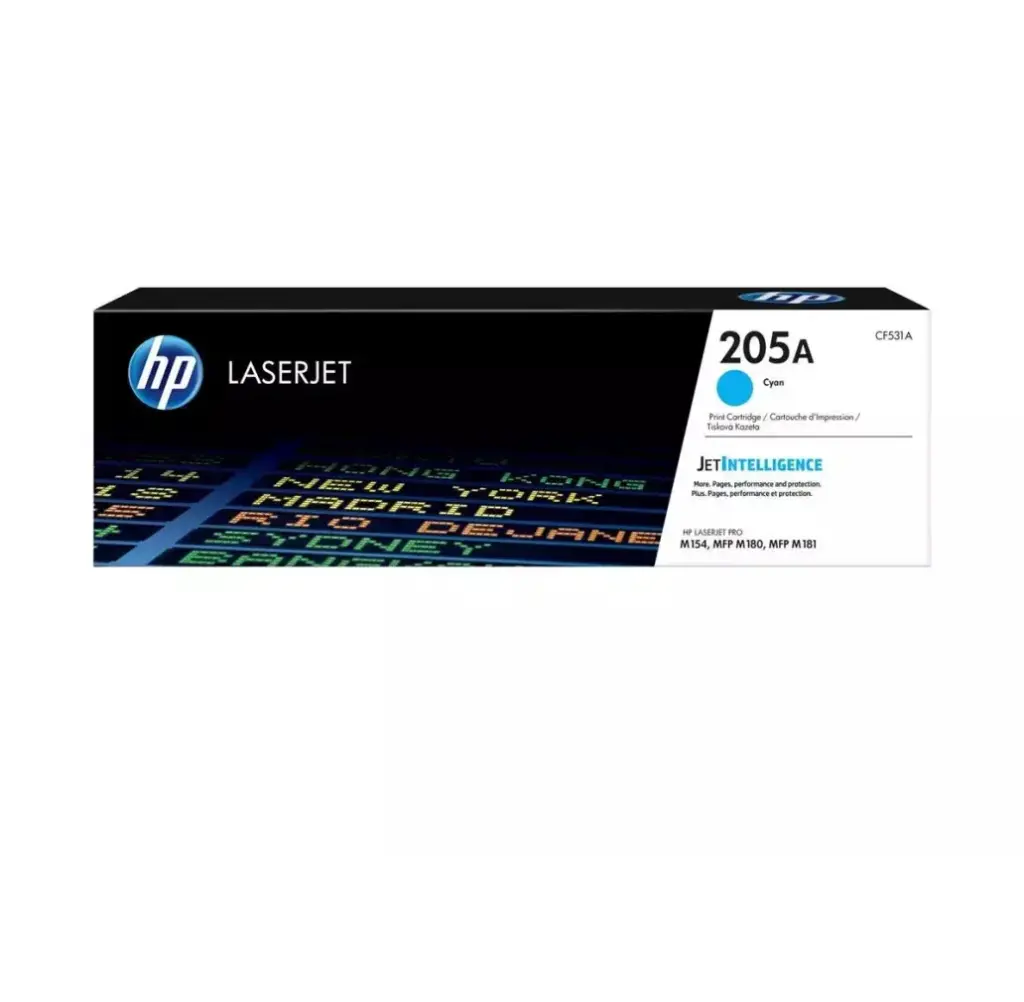 Toner HP 205A Cyan Original LaserJet (CF531A) 900 Pages