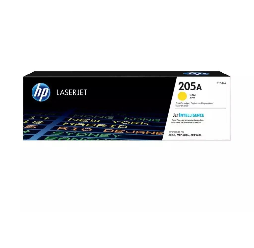 Toner HP 205A Yellow Original LaserJet (CF532A) 900 Pages