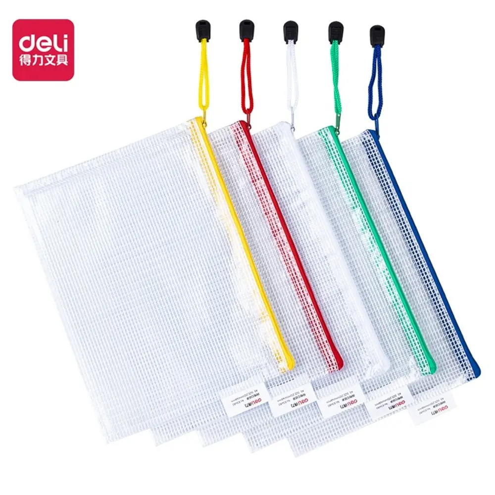 Sac Zip Bag Plastique Deli 63480 A5