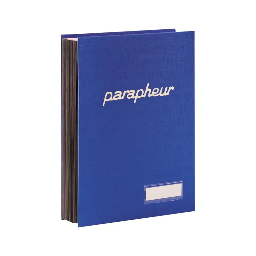 Parapheur Sicla Simili 18 Volets Bleu France