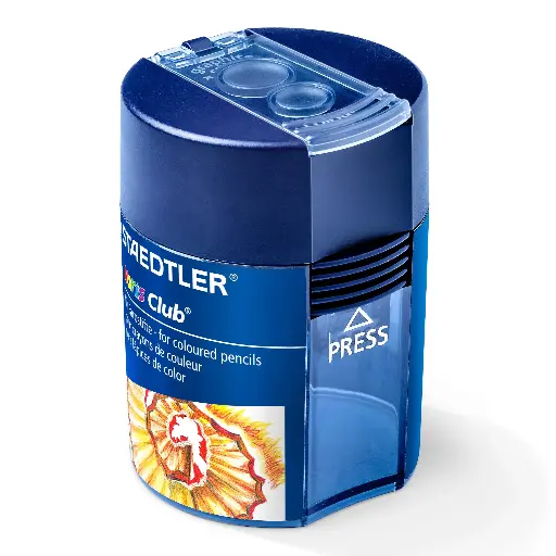 [512 002] Taille Crayon Staedtler 512 Tube Avec Réservoir 2 Usages 512 002