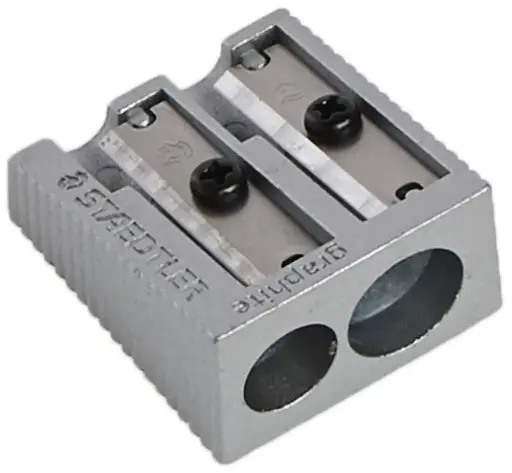 [510 20] Taille Crayon Staedtler Métal 2 Usages 510 20