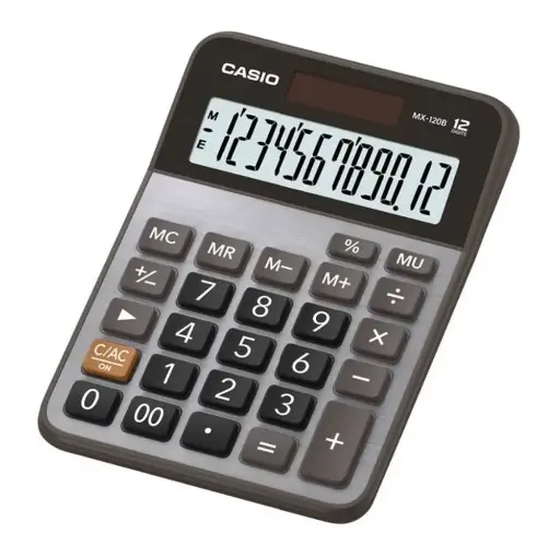 [Mx-120B-W-DC] Calculatrice Casio Mx-120B-W-DC