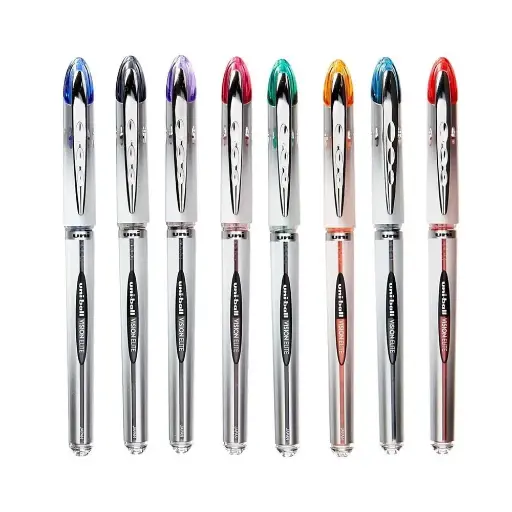 [707562] Stylo Uniball Vison Elite UB-200 Roller Ball 0.8 MM Blue Black 707562