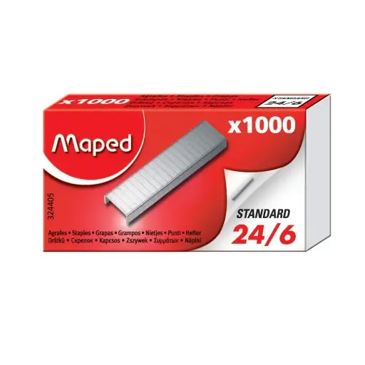 [MP_324405] Boite Agrafes Maped 24/6 1000 Staples