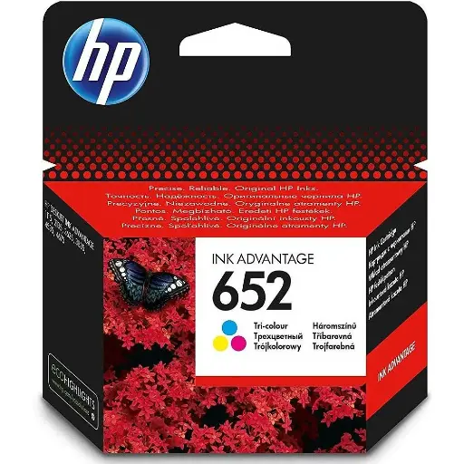 [HP_F6V24AE] Cartouche HP 652 Couleur (F6V24AE)