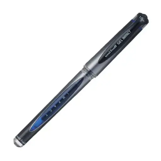 [UM-153S-RL] Stylo Uniball Gel Impact UM-153S Rollerball 1.00 MM Blue