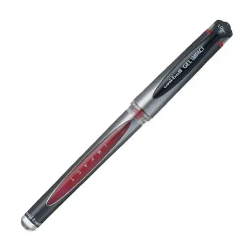 [UM-153S-RD] Stylo Uniball Gel Impact UM-153S Rollerball 1.00 MM Red