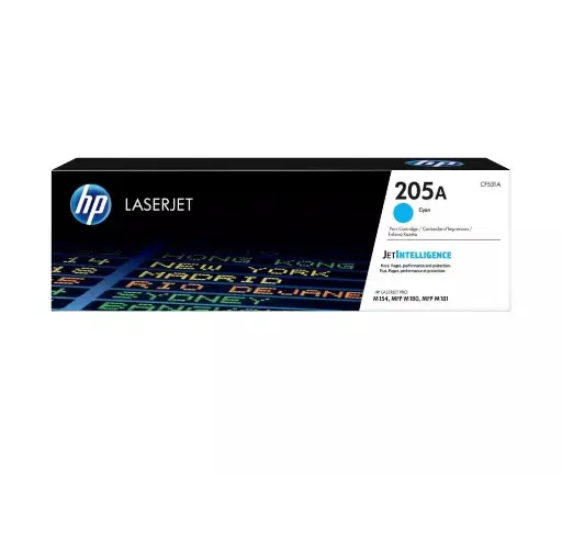 [HP_CF531A] Toner HP 205A Cyan Original LaserJet (CF531A) 900 Pages